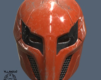 Red Hood Injustice 2 Helmet 3D Model STL File