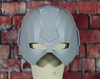 Raw Peacekeeper Helmet - 3D Printed PLA Cosplay Prop