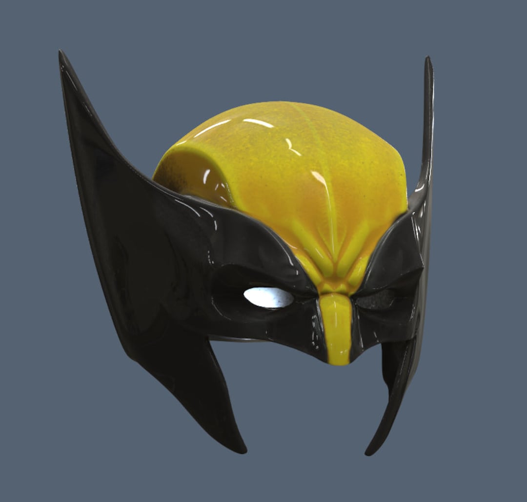 Wolverine Mask 3D Model STL File Etsy