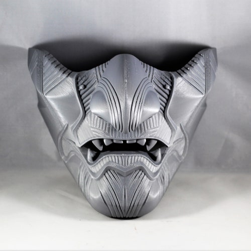Ghost of Tsushima Wolf Mask Etsy