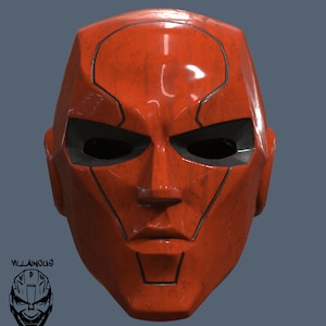 Red Hood New 52 Helmet 3D Model STL File