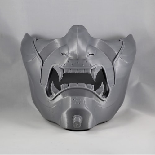 Ghost of Tsushima Wolf Mask Etsy