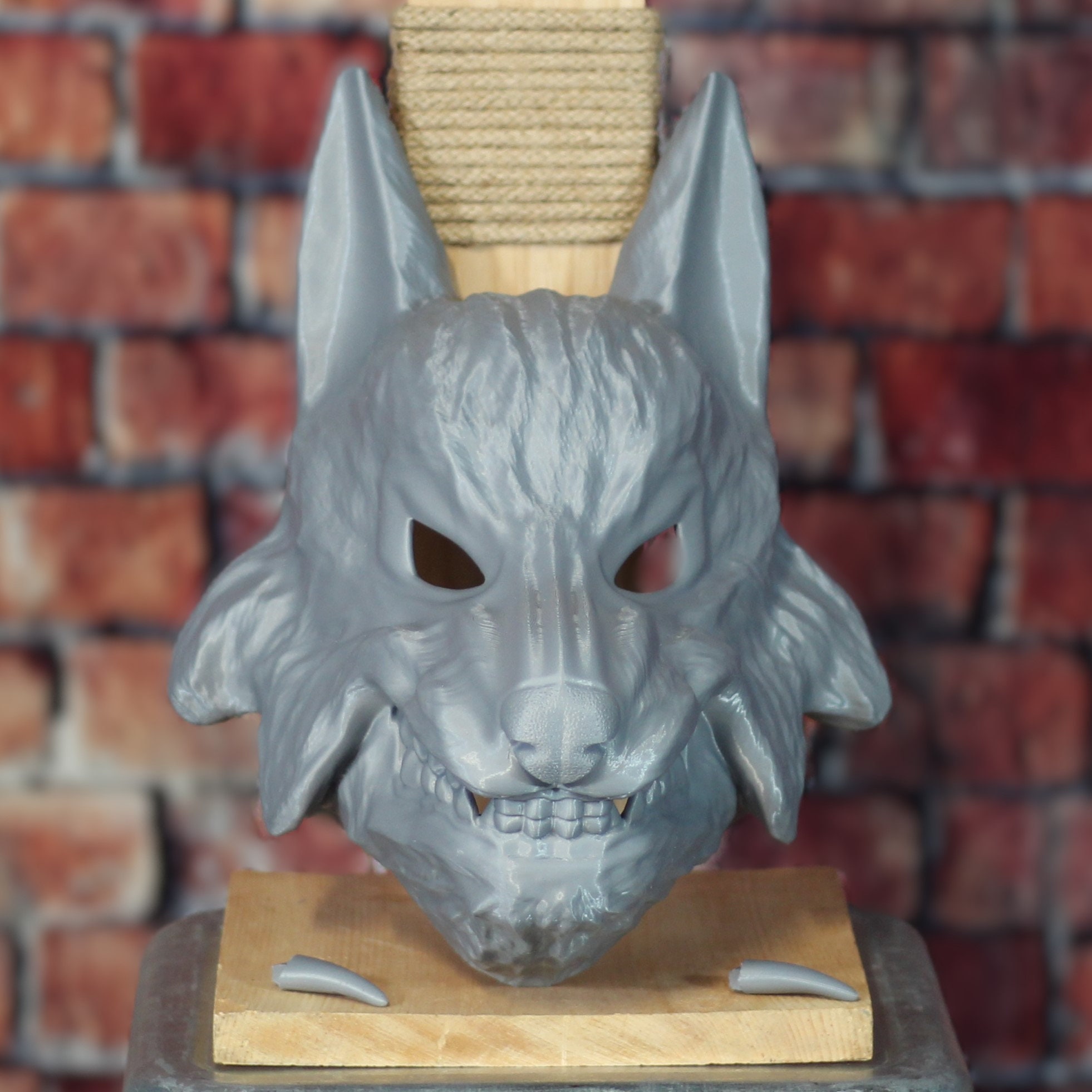 Fox or Wolf Mask - Etsy