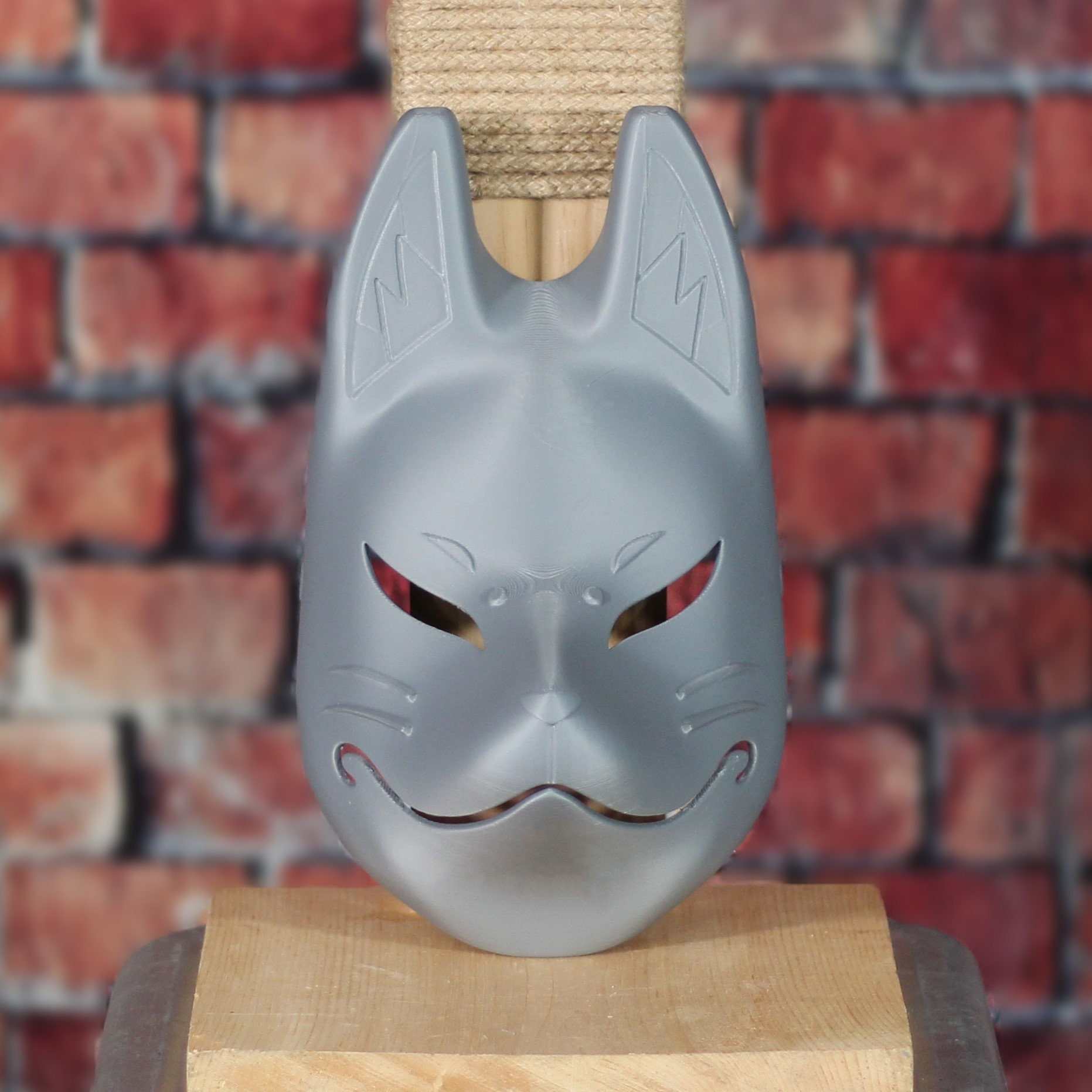 キミガシネ　マスク Ninja Kamui Kitsune Mask - Etsy