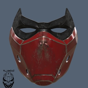 Red Hood Maske Version 2 3D Modell STL Dateien