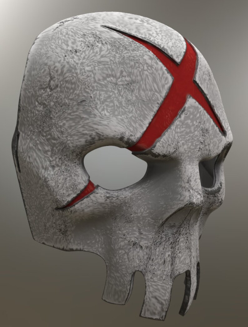 Red X Mask Etsy