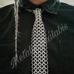Chainmail Necktie - Etsy