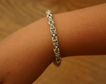 Pulsera bizantina hecha a mano