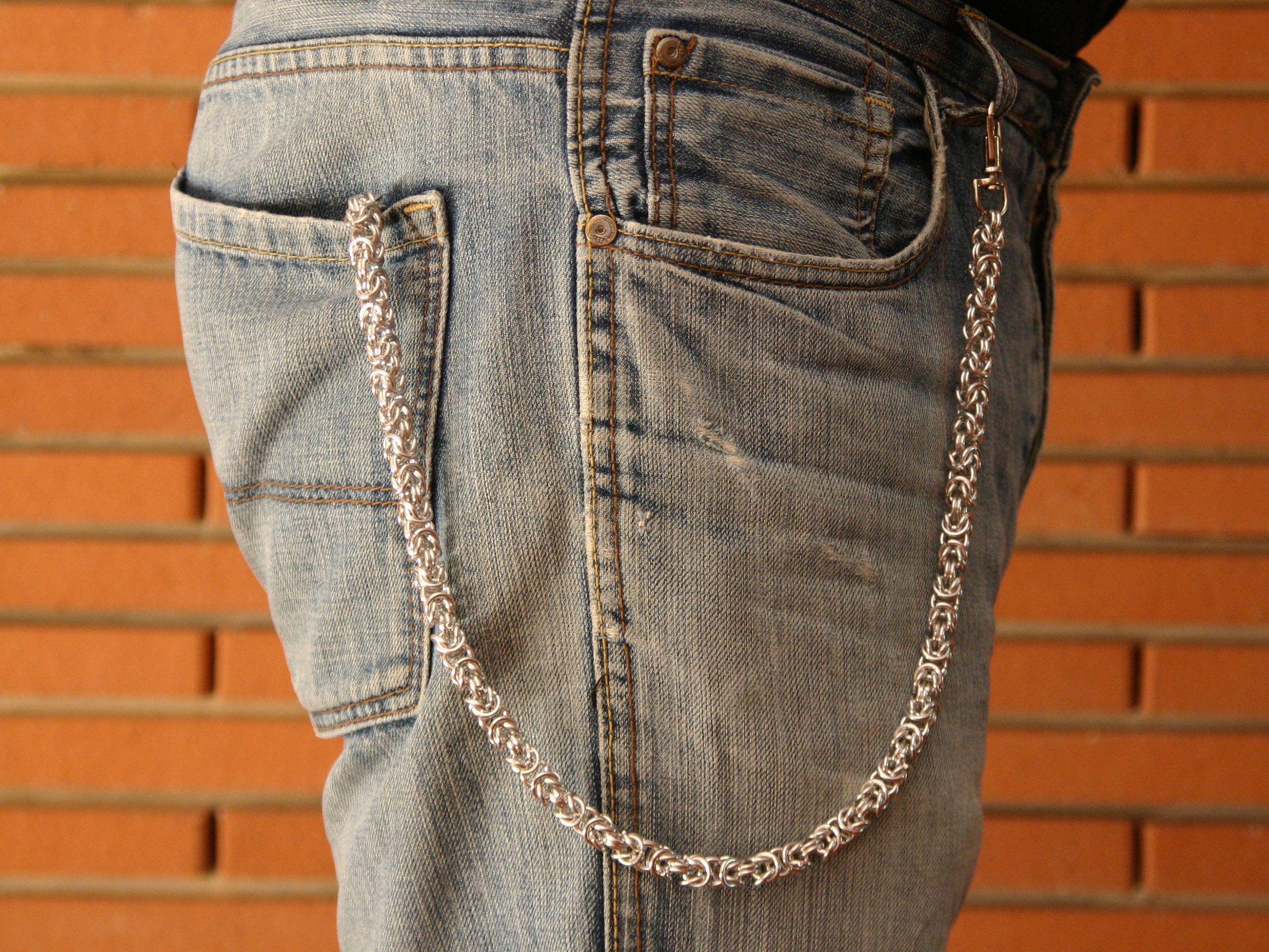 Handmade Byzantine Wallet Chain - Etsy