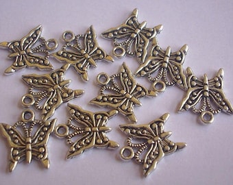 10 Pendentif/breloque PAPILLON