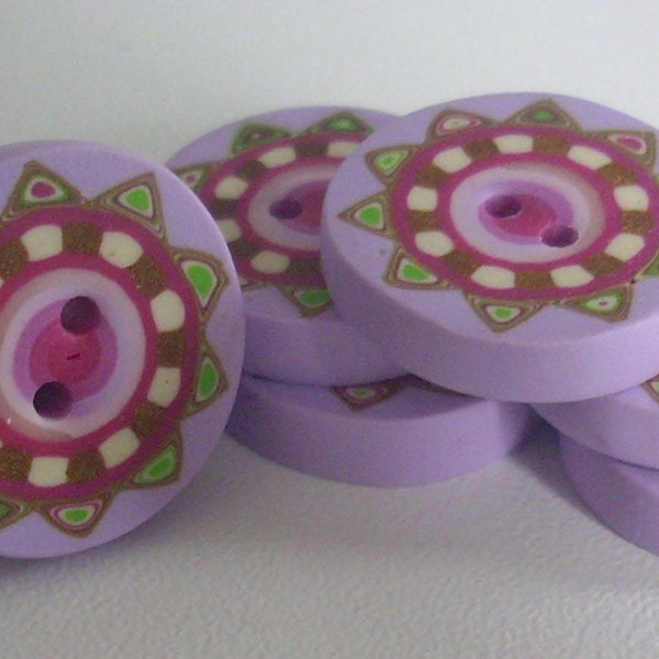 Handmade Fimo Button Etsy