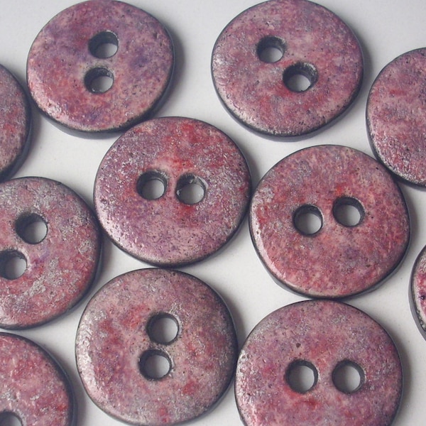 Bouton fait main en pâte polymère fimo - polymer clay buttons