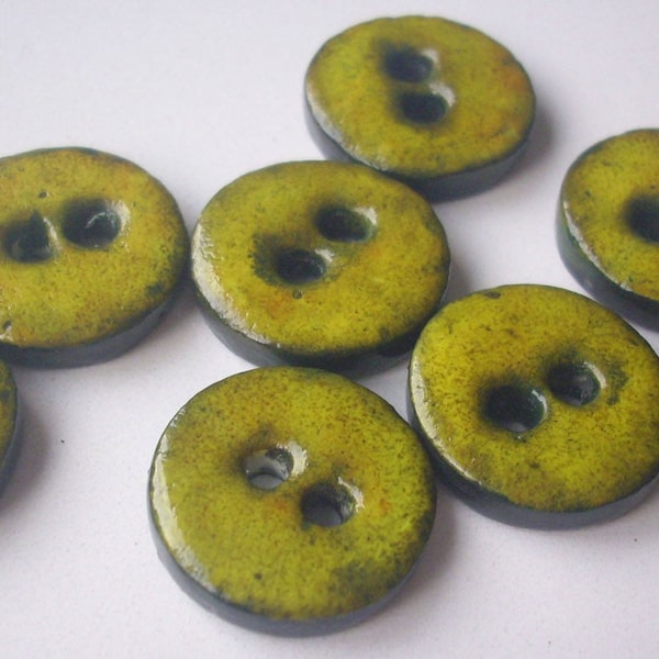 Handmade button in fimo polymer paste - 1.8 cm