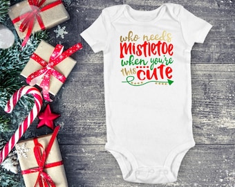 Baby Meisje Kerst Onesie, Baby Jongen Kerst Onesie®, Baby Kerst, Eerste Kerst Onesie®, Kerst Outfit, Mijn 1e Kerst Onesie