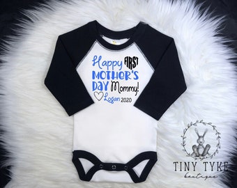 happy 1st mothers day onesie