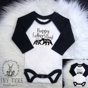 Happy Fathers Day Bodysuit, Fathers Day Onesie, 1st Fathers Day, New Dad gift, First Fathers Day onesie, Father’s Day gift from son daughter