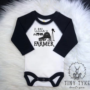 Little Farmer Bodysuit, Custom, Baby Boy, Baby Girl, Baby, Baby Gift, Baby Shower, Infant, Bodysuit, Farm, Country, Country girl