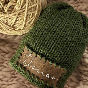 Knit Personalized Baby Name Hat, Name Beanie, Baby Boy Name Hat, Toddler, Take Home Hat, Baby Shower Gift, Cute Baby Gift, New Baby, Newborn