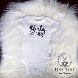 Baby Bear Bodysuit, Baby Bear Onesie®, Little Bear Onesie®, Baby Shower, Baby Boy, New Baby Gift, Baby Shower Gift, Baby Girl