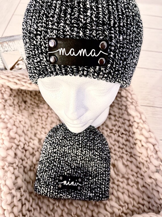 Mama and Mini Matching Hats Mama Beanie 