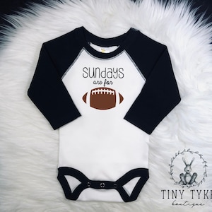 Sundays are for Football Bodysuit, Football Onesie®, Sports Onesie®, Baby Boy Onesie®, Baby Girl Onesie®, Baby Gift, Baby Shower