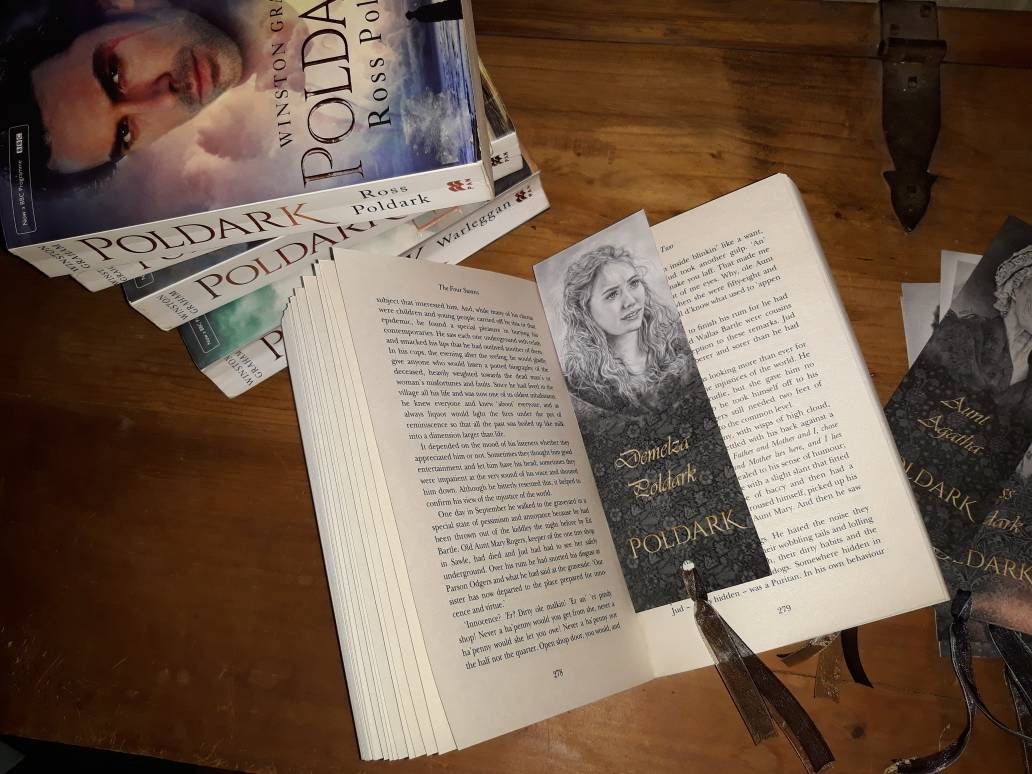 Poldark Bookmark Collection price is per Bookmark - Etsy