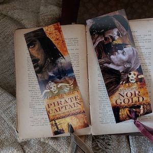 The Pirate Captain bookmarks