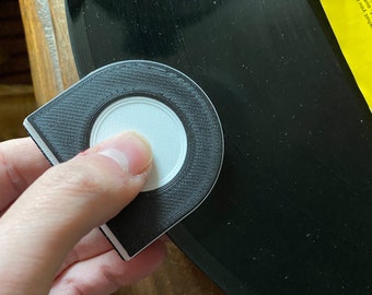 Record grabber, plaat grijper, platen beschermer, lp gereedschap, vinyl klem. Set van 2 stuks!