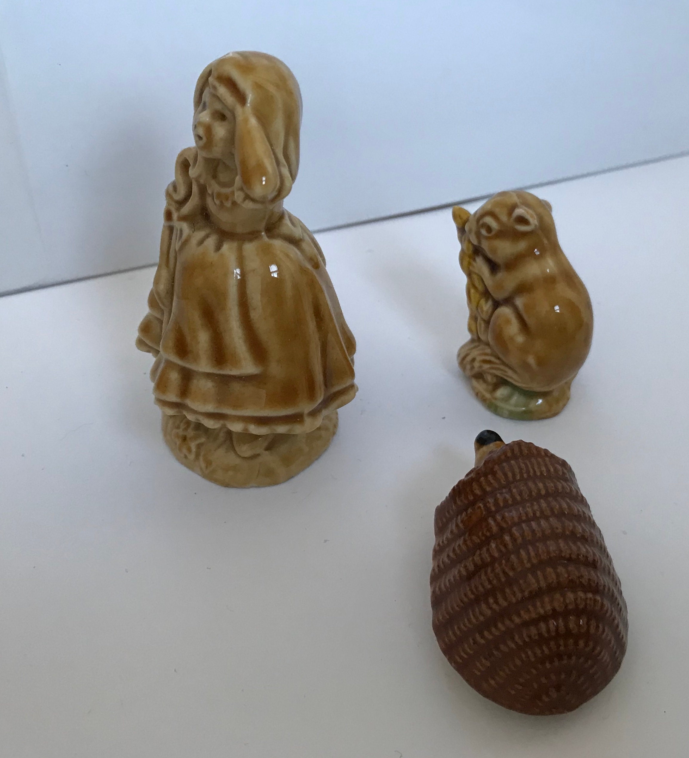 Wade Whimsies Animals Figurines Lot Hedgehog Squirrel Etsy UK