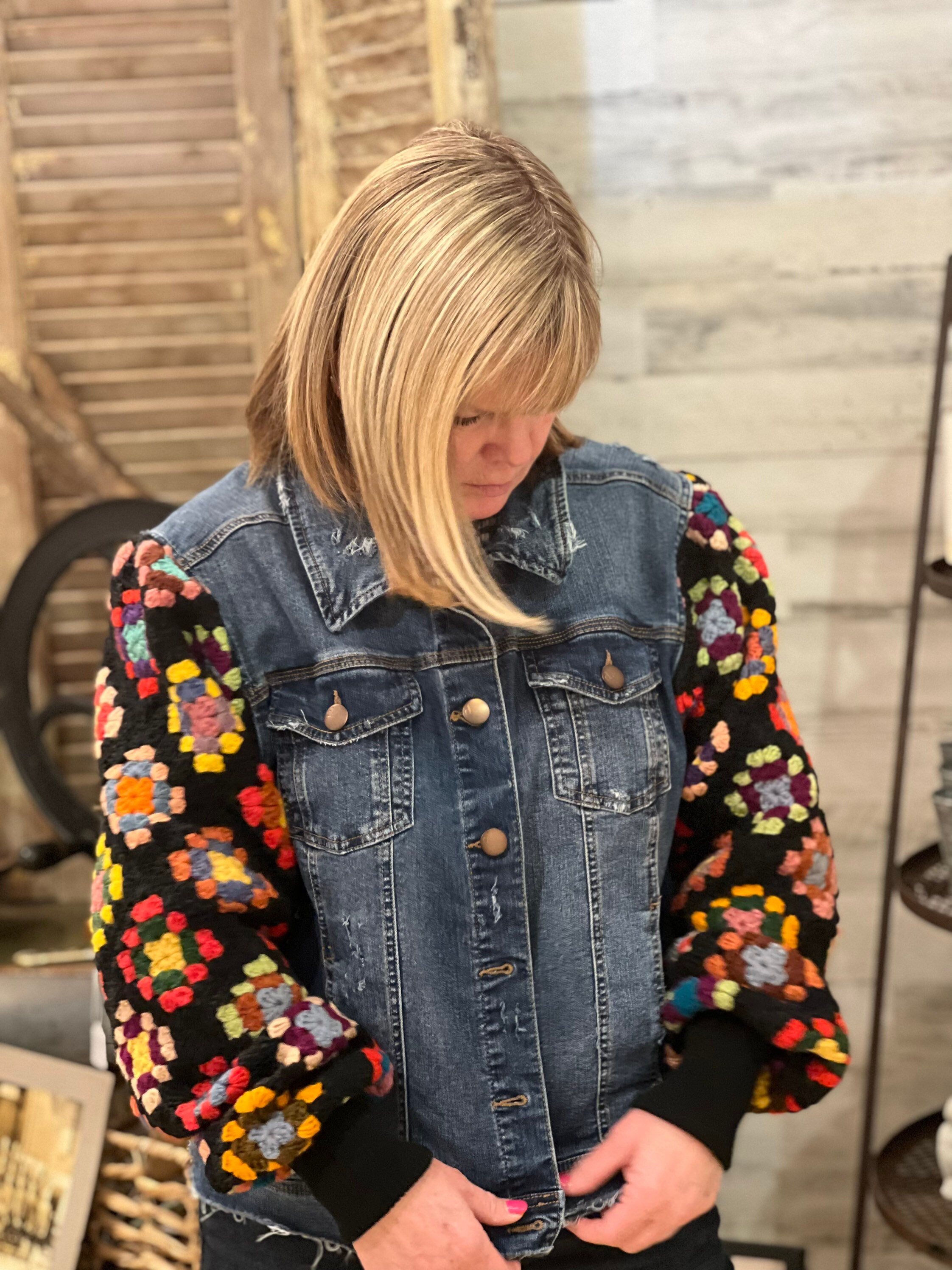 Denim Jacket No Sleeves - Etsy