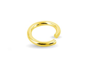 9ct Yellow Gold Solid Open Jump Rings | Necklace Making | Bracelet Making | Fine Jewellery