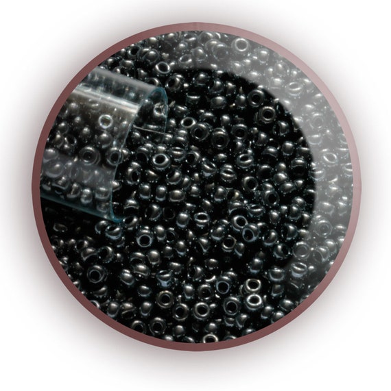 15//0 One Hanks Czech Transparent Amethyst Glass Seed Beads # 017