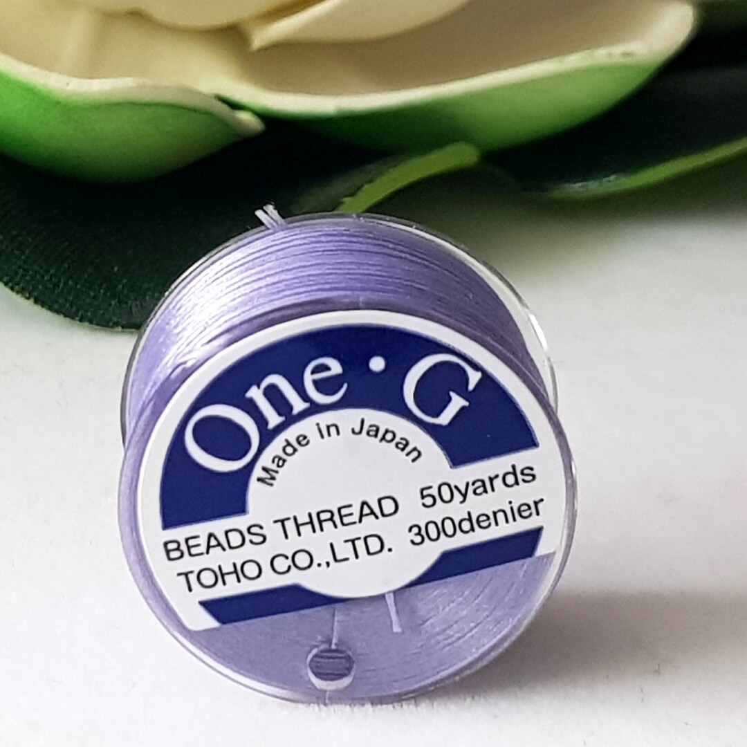 L00 Thread Lt Lavender One-g (50yards) Quality Beading Thread by Toho | Australian ...
