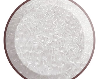 11/0 TR-1 Crystal Transparent Round Toho Seed Beads 10 g, 30 g - Australian Seller
