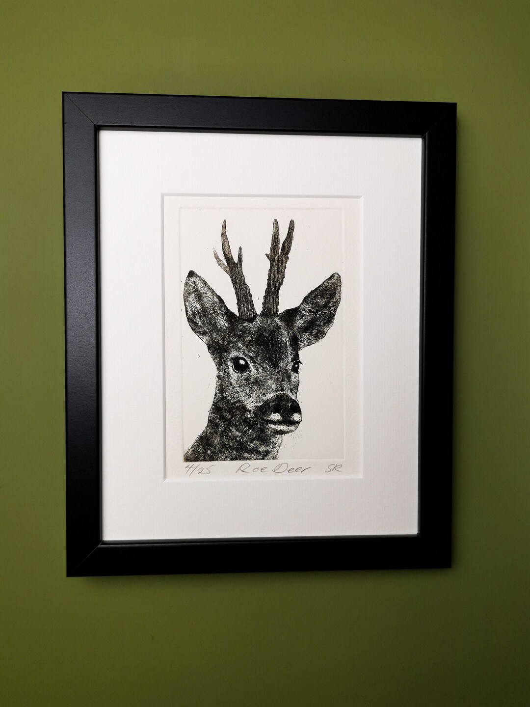 Roe Deer Print - Etsy