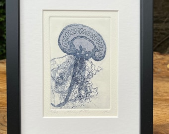 Jelly Fish Etching