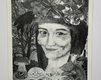 Helen - Hand printed , limited edition etching