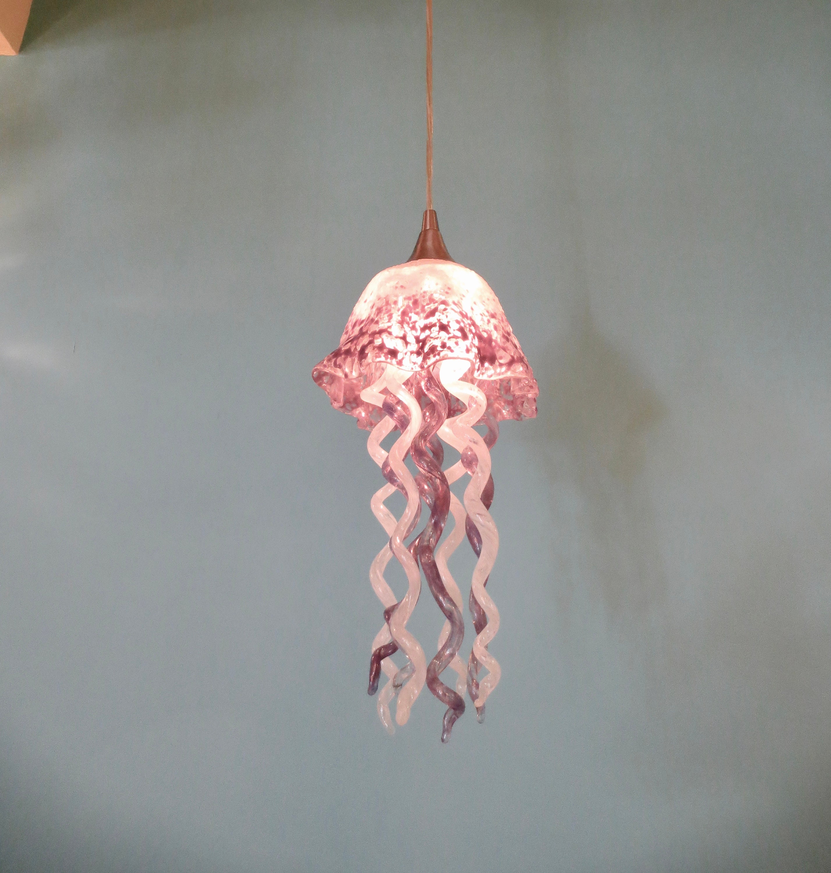 Jellyfish Pendant Light Chandelier Blown Glass Pendant Light