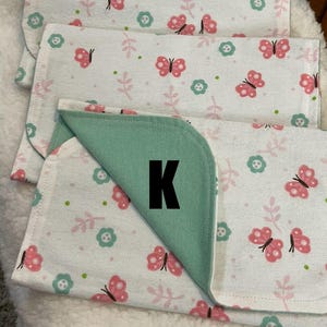 Flannel Burp Cloths - Baby Gift - Baby Shower Gift