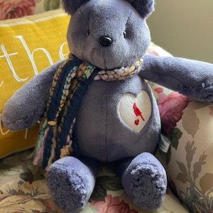Memory Bear - Items made of Loved Ones clothing; Personalized Stuffed Animals; Keepsake Treasures