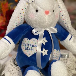 Memory Bunny - Items made of Loved Ones clothing; Personalized Stuffed Animals; Keepsake Treasures