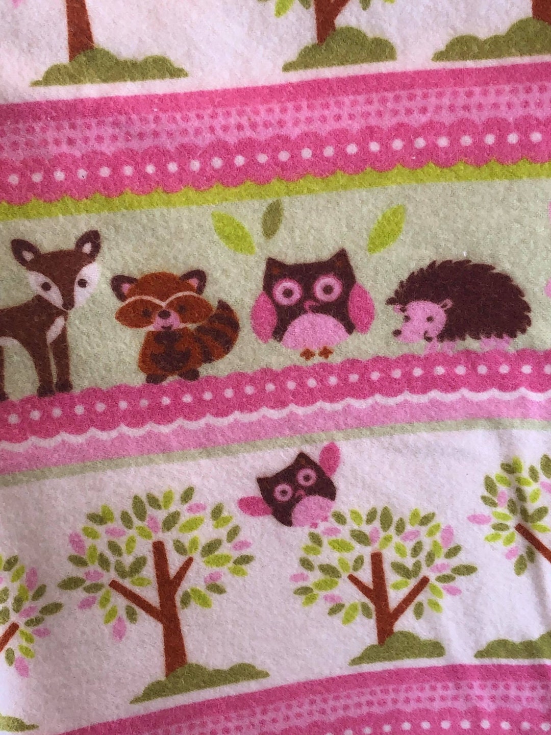 Cribsize Baby Blankets borderless Etsy