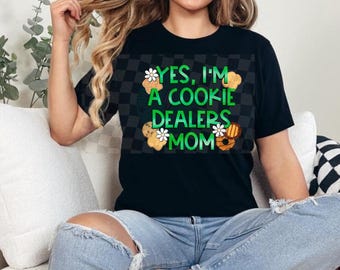 Girl Scout Sweatshirt, Mom of Girl Scout Shirt, Mom of Cookie Dealer Shirt,  Girl Scout Troops, Girl Scout Gifts, Girl Scout Cookies