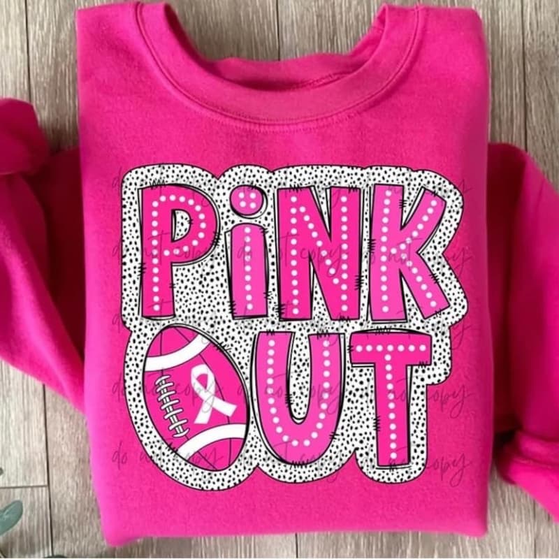 Pink Out College Shirts Etsy Pink Out College Shirts Etsy