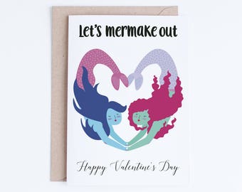 Printable Valentine's Day Cards Gay Valentines Card | Etsy