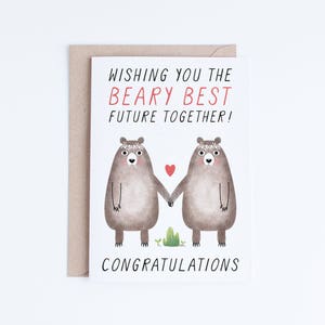 Druckbare Hochzeitskarten, digitale Glückwunschkarten, lesbische Hochzeitskarte, lesbische Hochzeit süße Bären, Braut und Braut Sofort Download