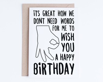 Funny Birthday Cards Instant Download, Printable Birthday Card for Friends, Ballgazer, For Brother, For Him, For Boyfriend, Husband, Bro