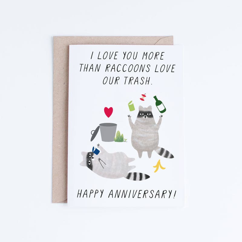 Funny Anniversary Card - Etsy