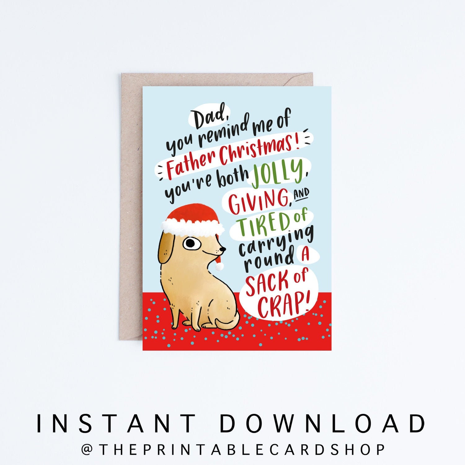 dog-christmas-cards-from-the-dog-printable-christmas-cards-for-him-pet-holiday-card-dog-dad-funny-dog-doggo-husband-boyfriend-etsy