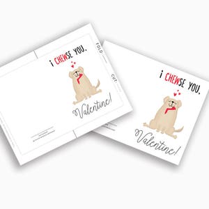 Valentine's Day Cards Printables, Funny Dog Valentines Card Instant Download, Labrador Valentines, Wife, Husband, Boyfriend, Girlfriend, Lab image 2